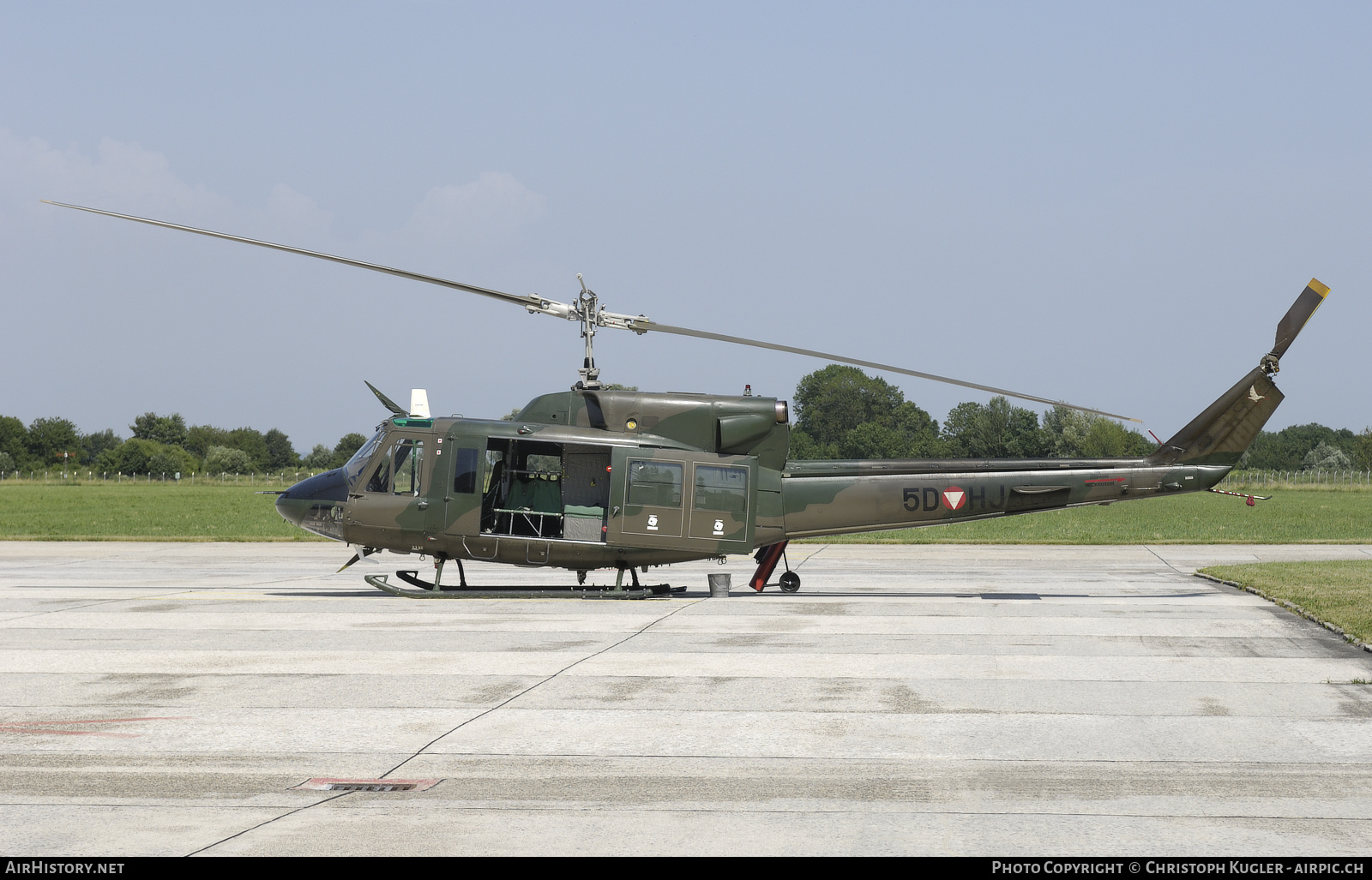 Aircraft Photo of 5D-HJ | Agusta AB-212 | Austria - Air Force | AirHistory.net #867341