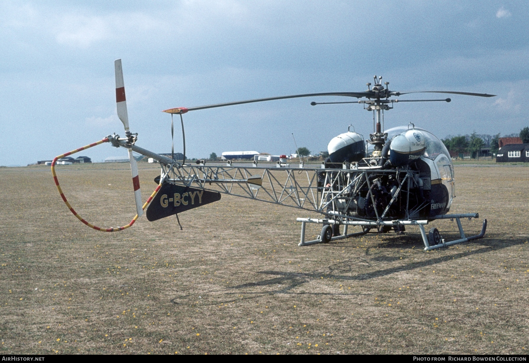 Aircraft Photo of G-BCYY | Westland-Bell 47G-3B-1 | Freemans Helicopters | AirHistory.net #867806