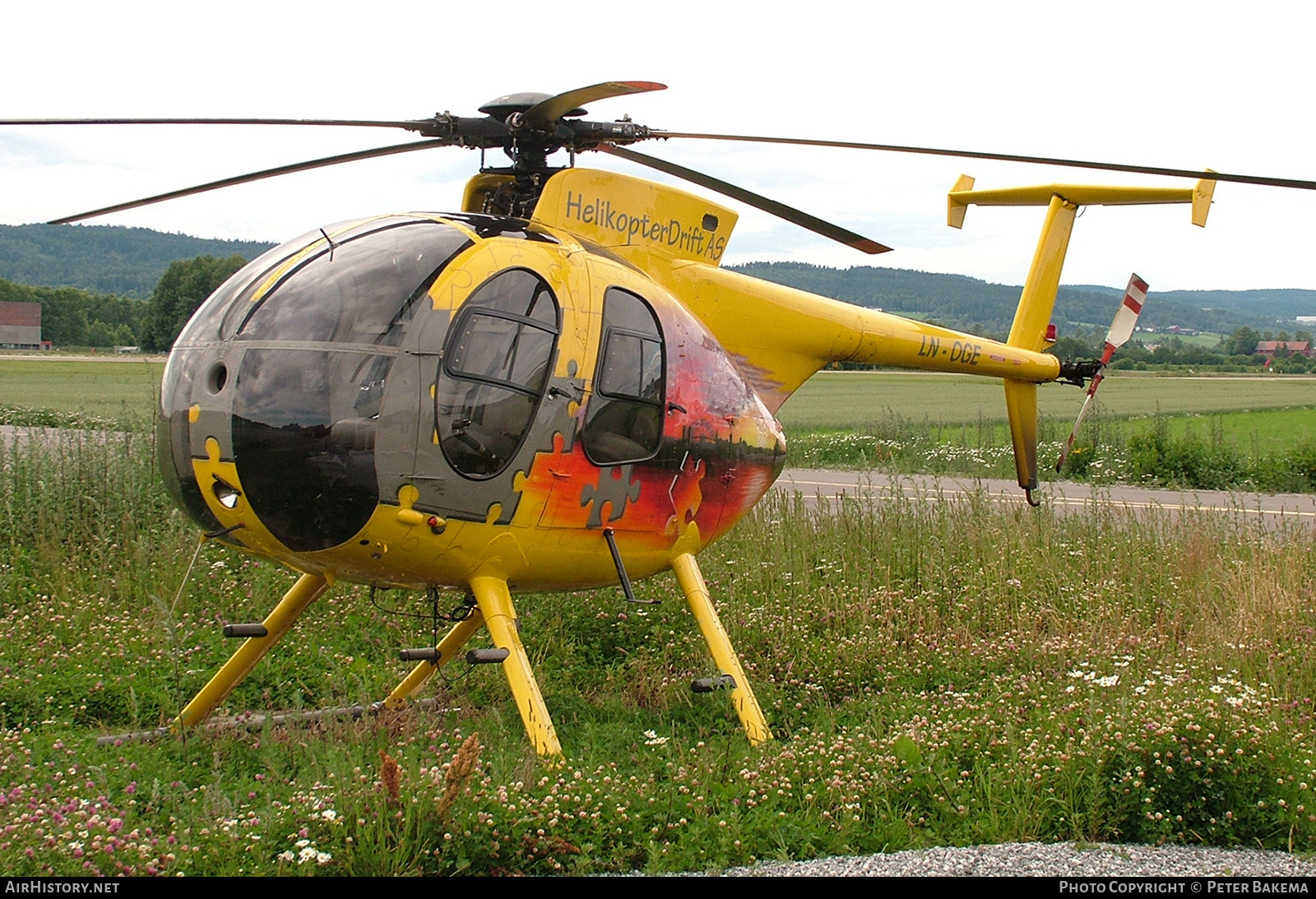 Aircraft Photo of LN-OGE | Hughes 500D (369D) | HelikopterDrift | AirHistory.net #867809