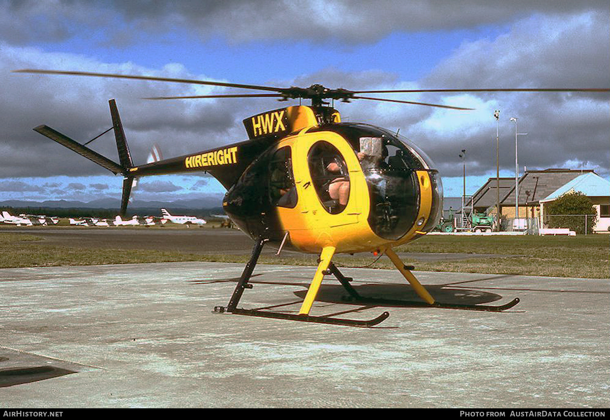Aircraft Photo of ZK-HWX / HWX | Hughes 500C (369HS) | Hireright | AirHistory.net #867907