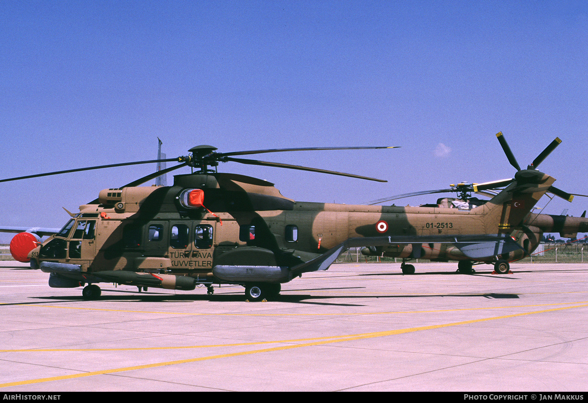 Aircraft Photo of 01-2513 | Eurocopter AS-532UL Cougar | Turkey - Army | AirHistory.net #868370