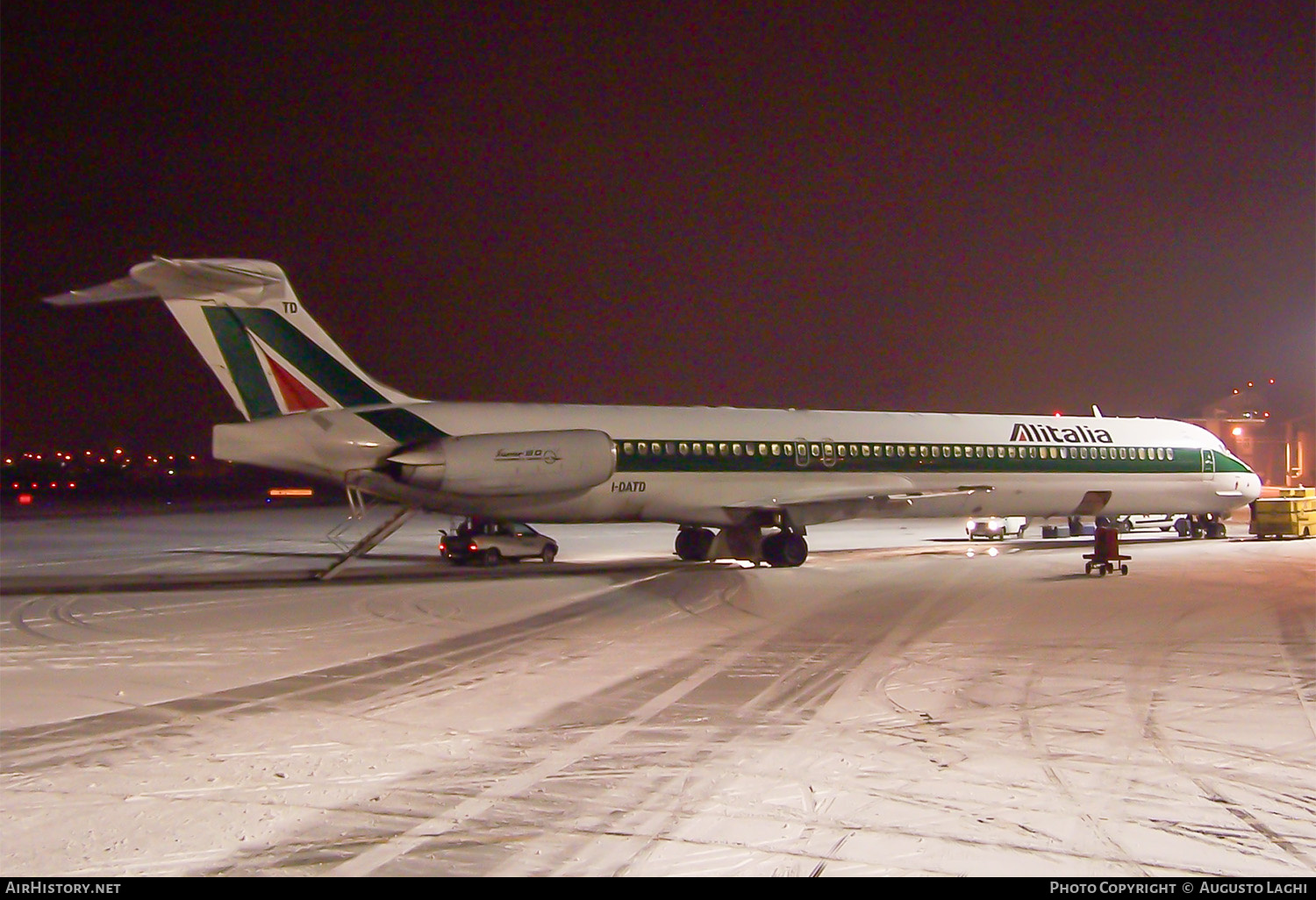 Aircraft Photo of I-DATD | McDonnell Douglas MD-82 (DC-9-82) | Alitalia | AirHistory.net #868399