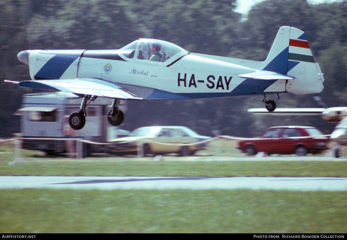 Aircraft Photo of HA-SAY | Zlin Z-526AFS Akrobat Special | AirHistory.net #868489