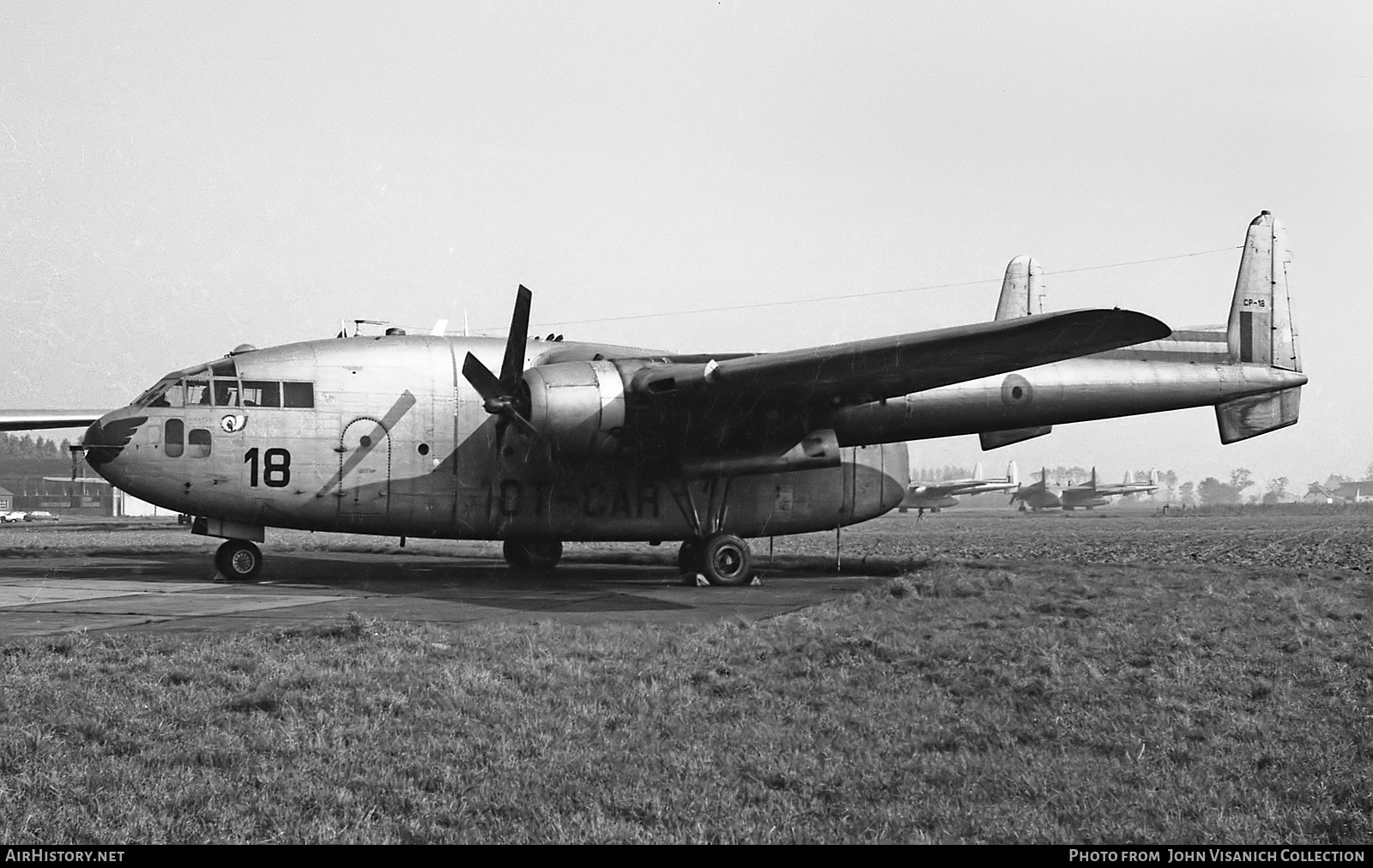 Aircraft Photo of CP-18 | Fairchild C-119G Flying Boxcar | Belgium - Air Force | AirHistory.net #868613