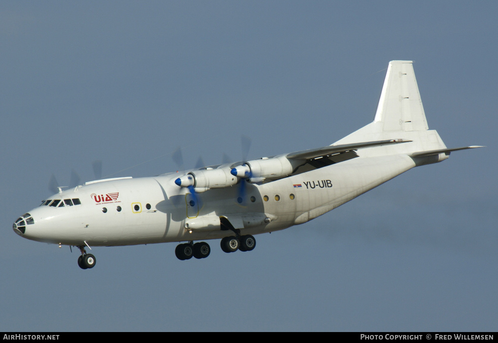 Aircraft Photo of YU-UIB | Antonov An-12BP | UIA - United International Airlines | AirHistory.net #868655