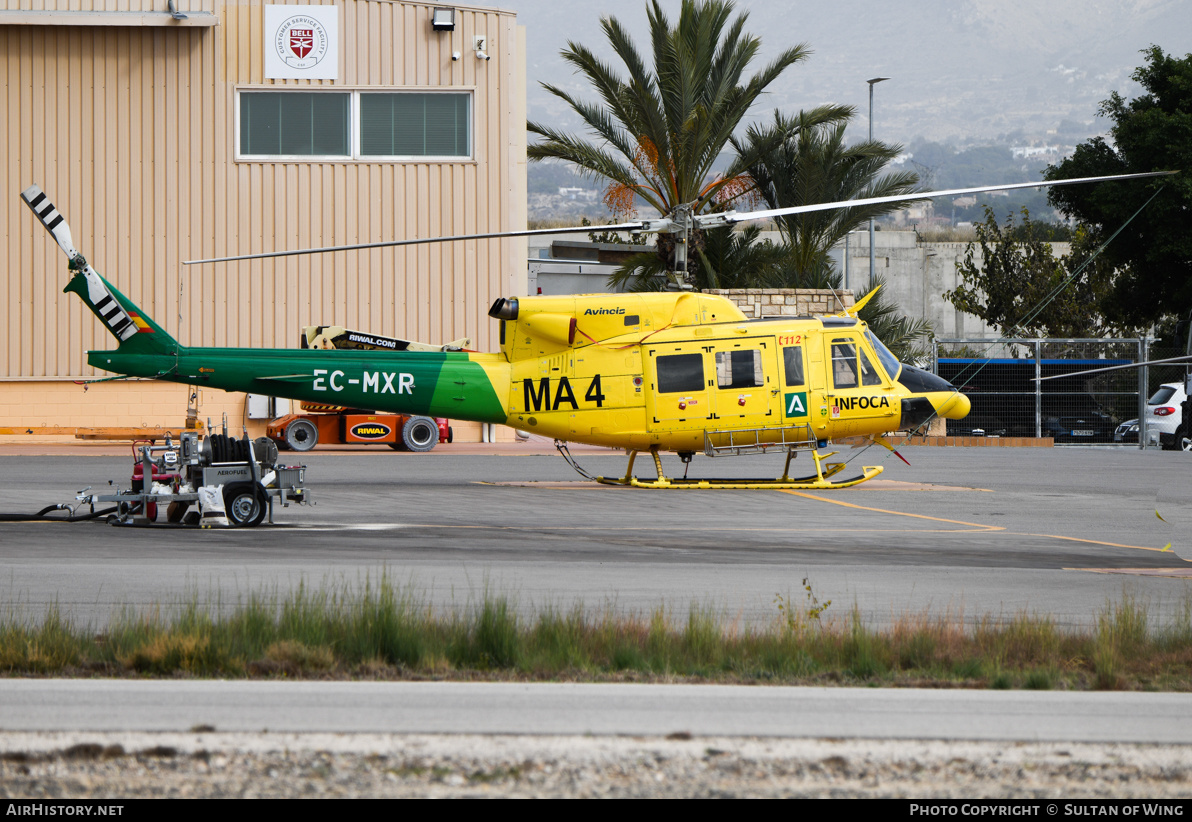 Aircraft Photo of EC-MXR | Bell 212HP Twin Two-Twelve | INFOCA - Incendios Forestales de Andalucía | AirHistory.net #868820