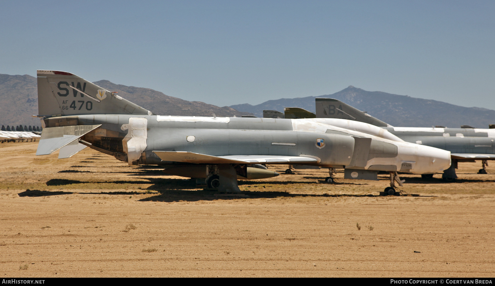 Aircraft Photo of 66-0470 / AF66-470 | McDonnell Douglas RF-4C Phantom II | USA - Air Force | AirHistory.net #868843