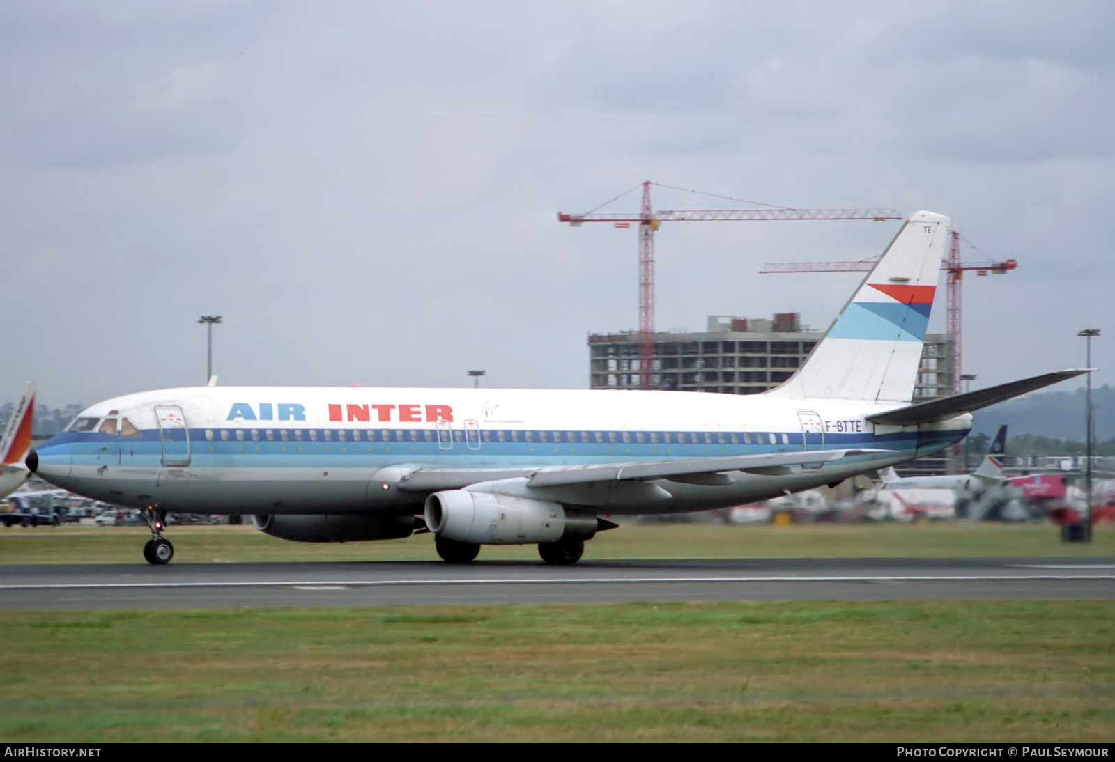 Aircraft Photo of F-BTTE | Dassault Mercure 100 | Air Inter | AirHistory.net #868848