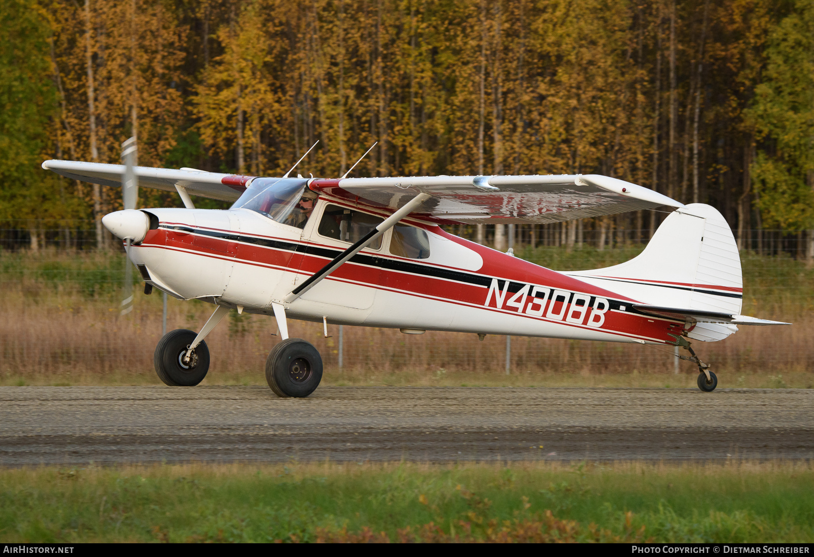 Aircraft Photo of N4308B | Cessna 170B | AirHistory.net #868858