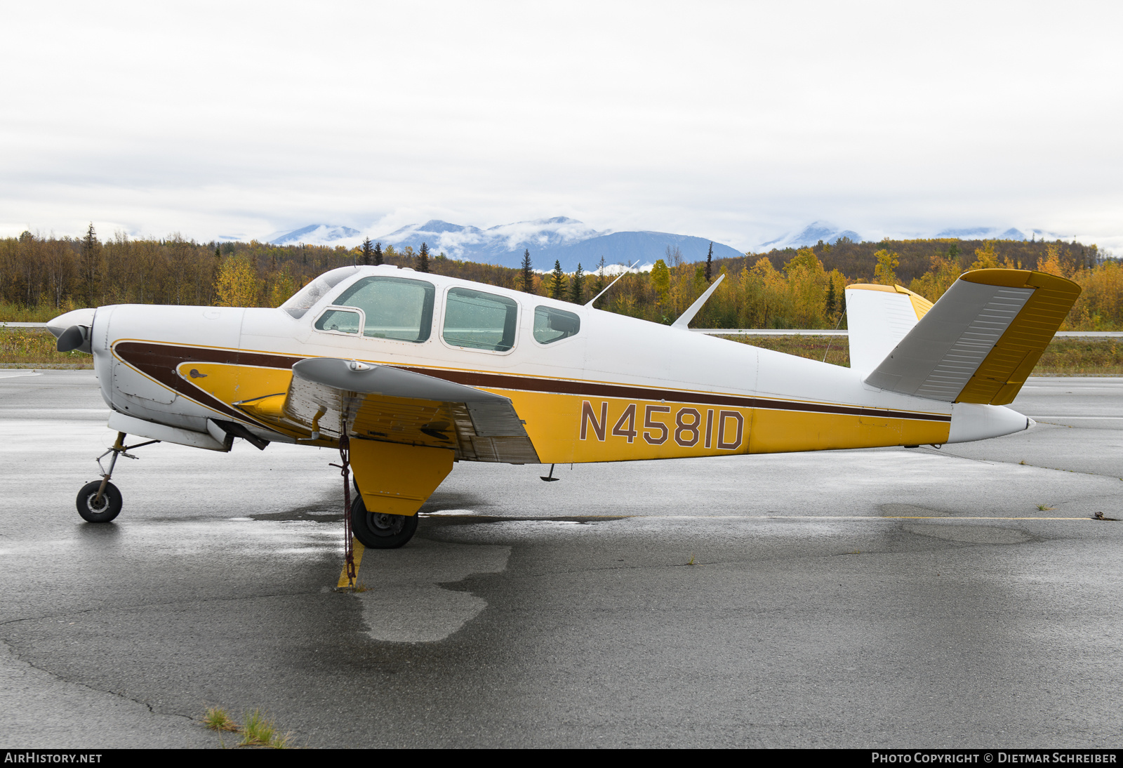 Aircraft Photo of N4581D | Beech G35 Bonanza | AirHistory.net #868977