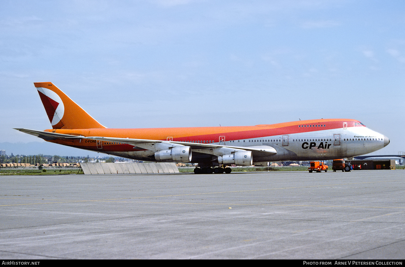 Aircraft Photo of C-FCRD | Boeing 747-217B | CP Air | AirHistory.net #869063