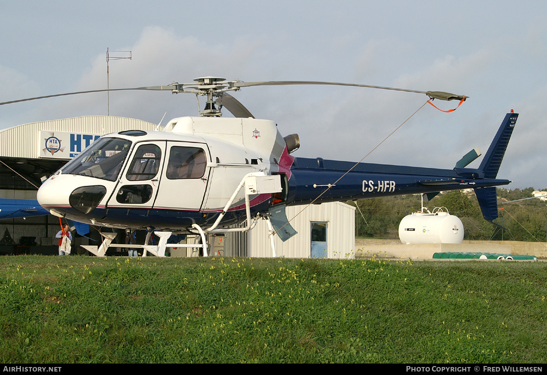 Aircraft Photo of CS-HFR | Aerospatiale AS-350B-3 Ecureuil | HTA Helicópteros | AirHistory.net #869153