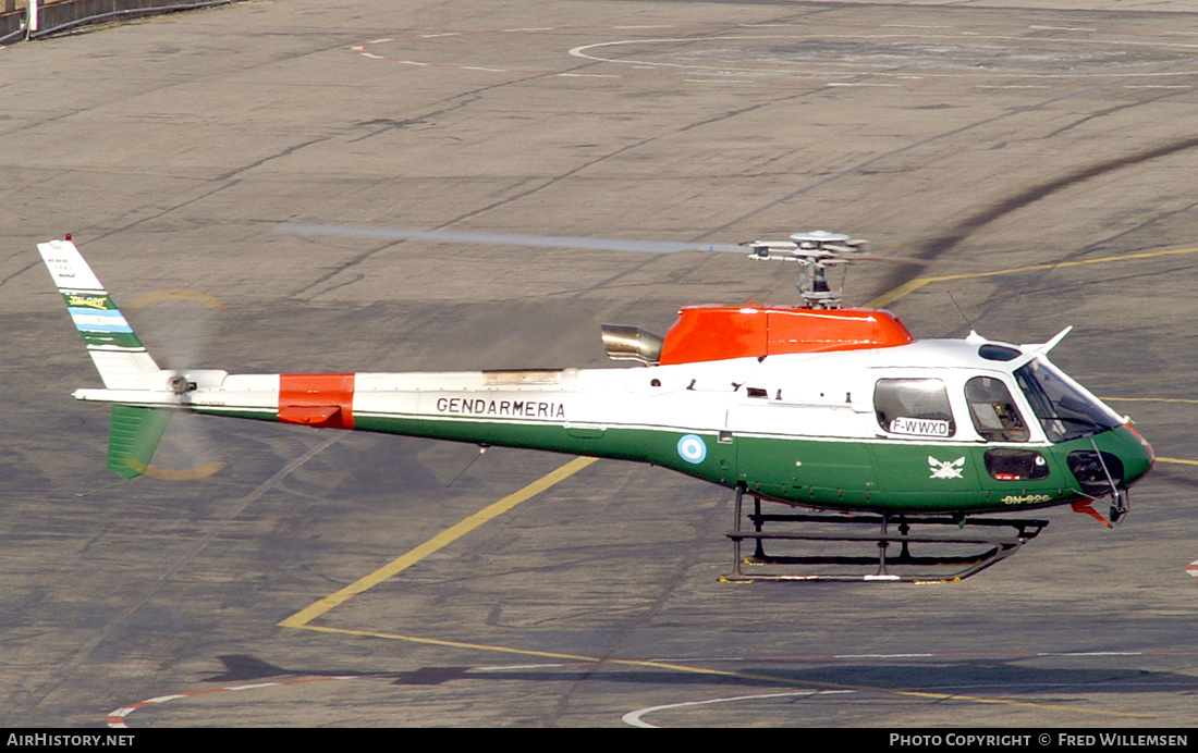 Aircraft Photo of F-WWXD / GN-426 | Aerospatiale AS-350B-3 Ecureuil | Argentina - Gendarmeria | AirHistory.net #869165