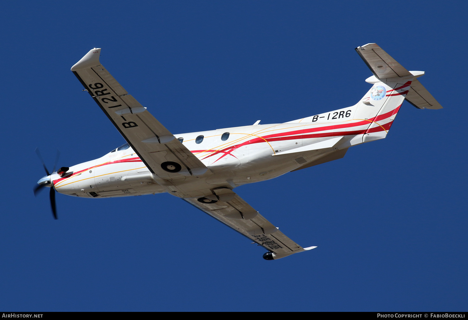 Aircraft Photo of B-12R6 | Pilatus PC-12NG (PC-12/47E) | Asian Express Aviation | AirHistory.net #869232