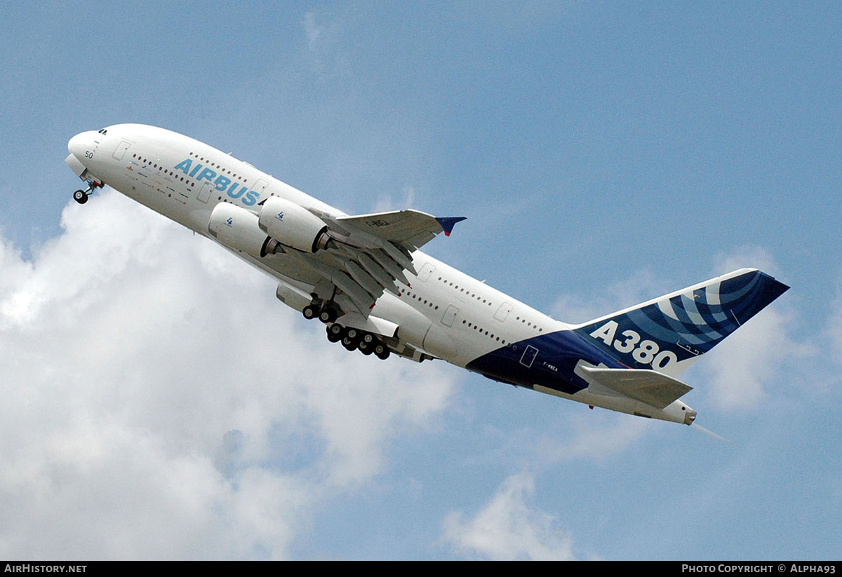Aircraft Photo of F-WWEA | Airbus A380-861 | Airbus | AirHistory.net #869248