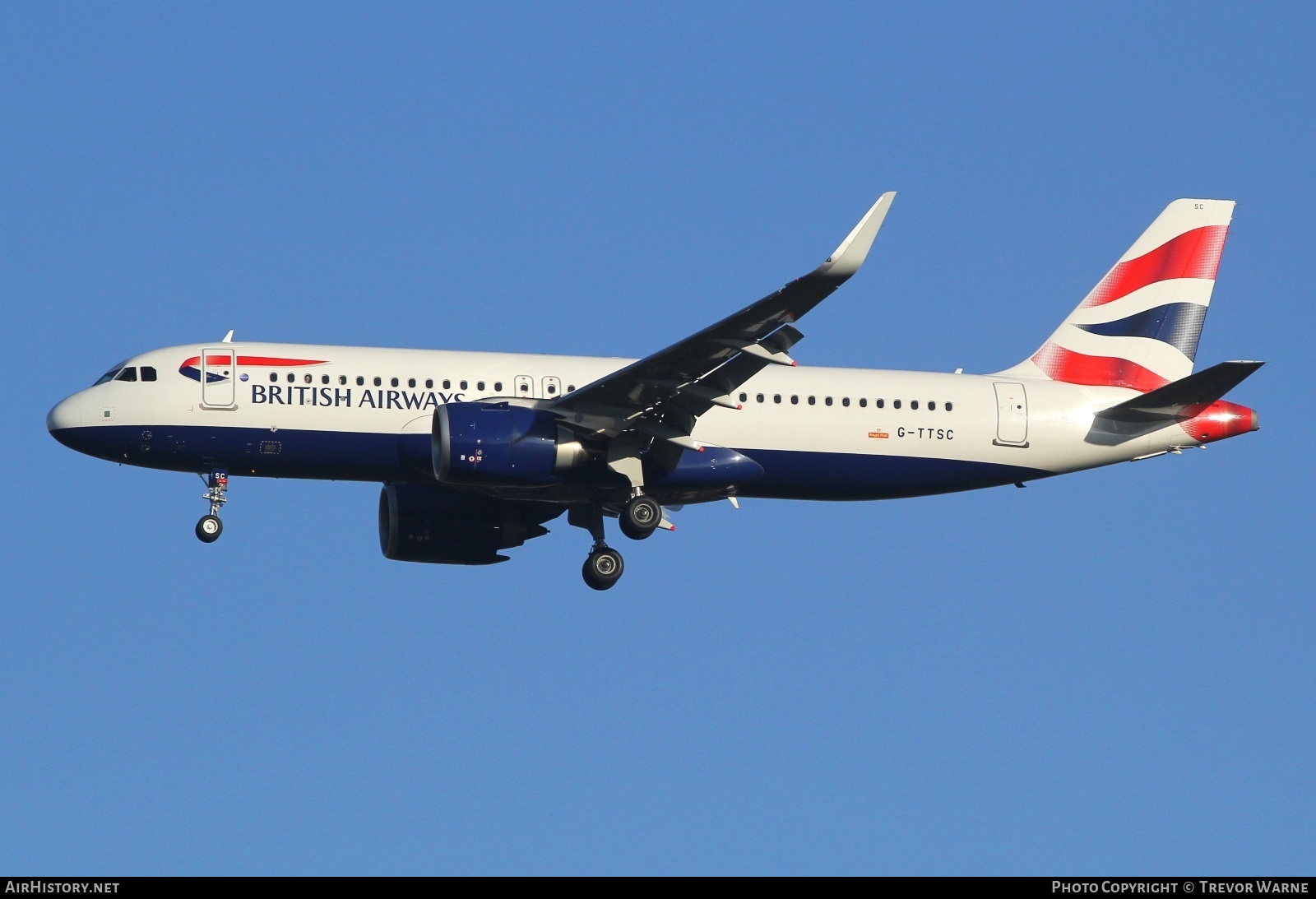 Aircraft Photo of G-TTSC | Airbus A320-251N | British Airways | AirHistory.net #869262