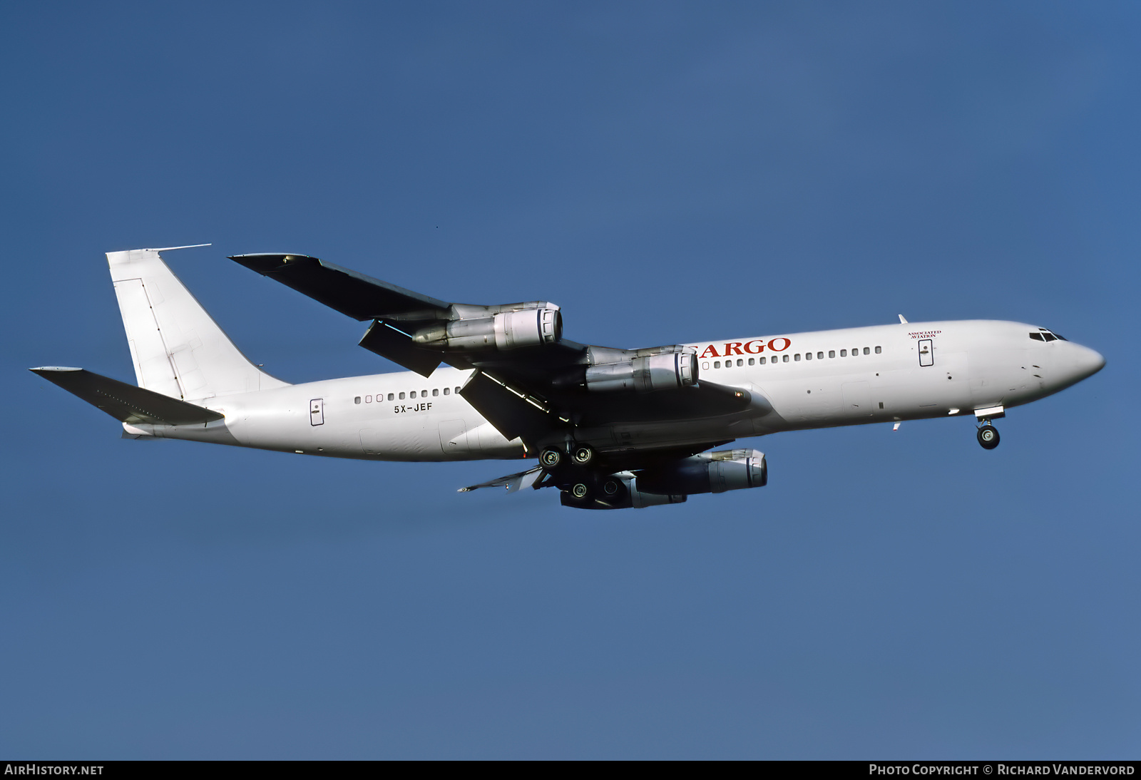 Aircraft Photo of 5X-JEF | Boeing 707-379C | DAS Air Cargo - Dairo Air Services | AirHistory.net #869331