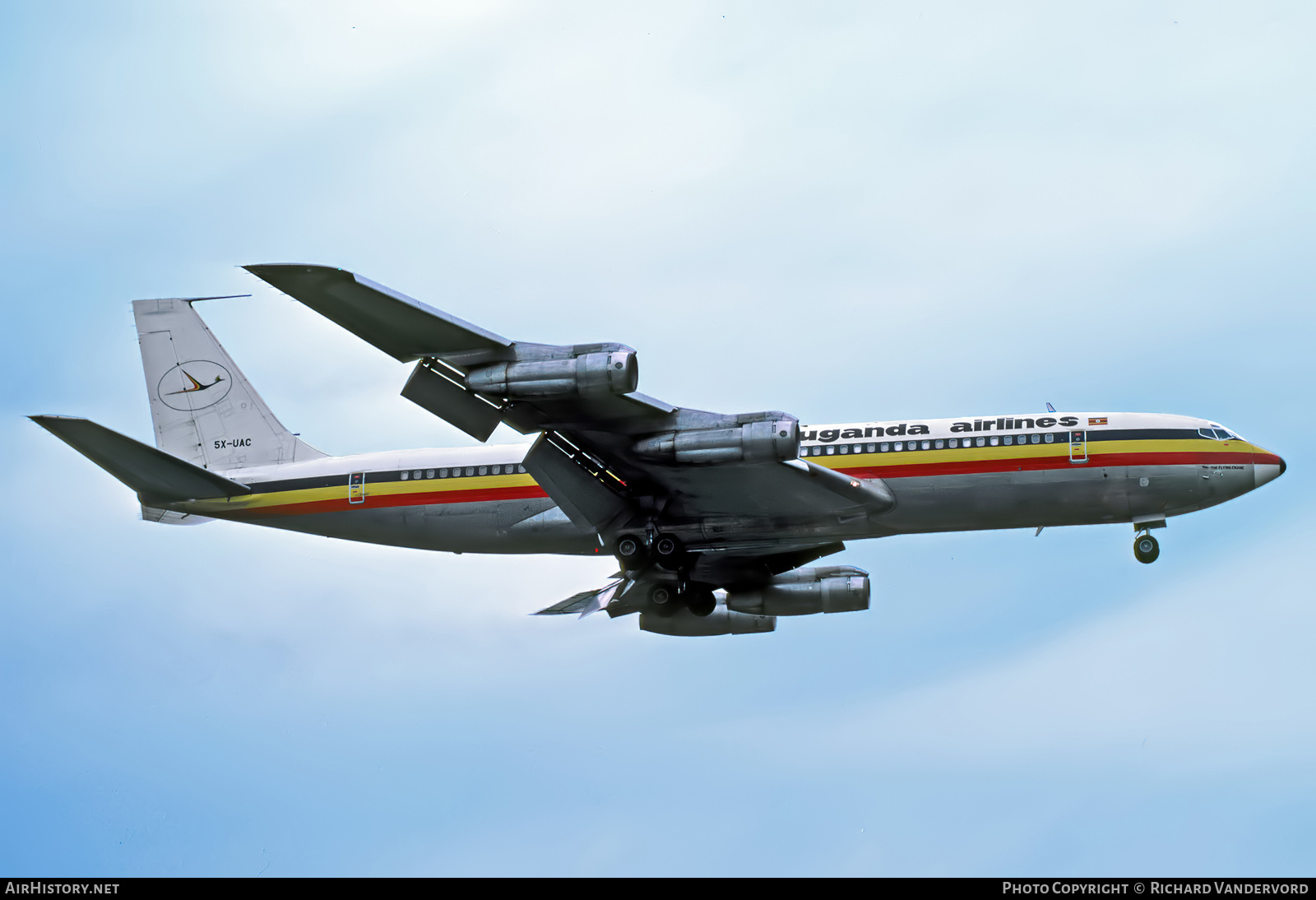 Aircraft Photo of 5X-UAC | Boeing 707-351C | Uganda Airlines | AirHistory.net #869339