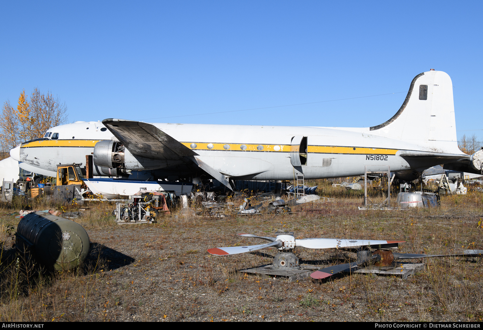 Aircraft Photo of N51802 | Douglas C-54G Skymaster | AirHistory.net #869389