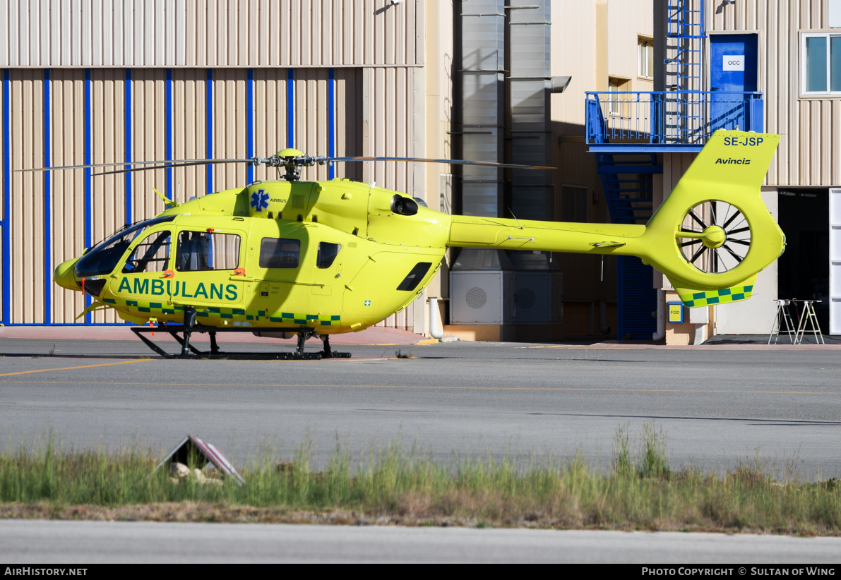 Aircraft Photo of SE-JSP | Airbus Helicopters EC-145T-2 | Avincis | AirHistory.net #869394