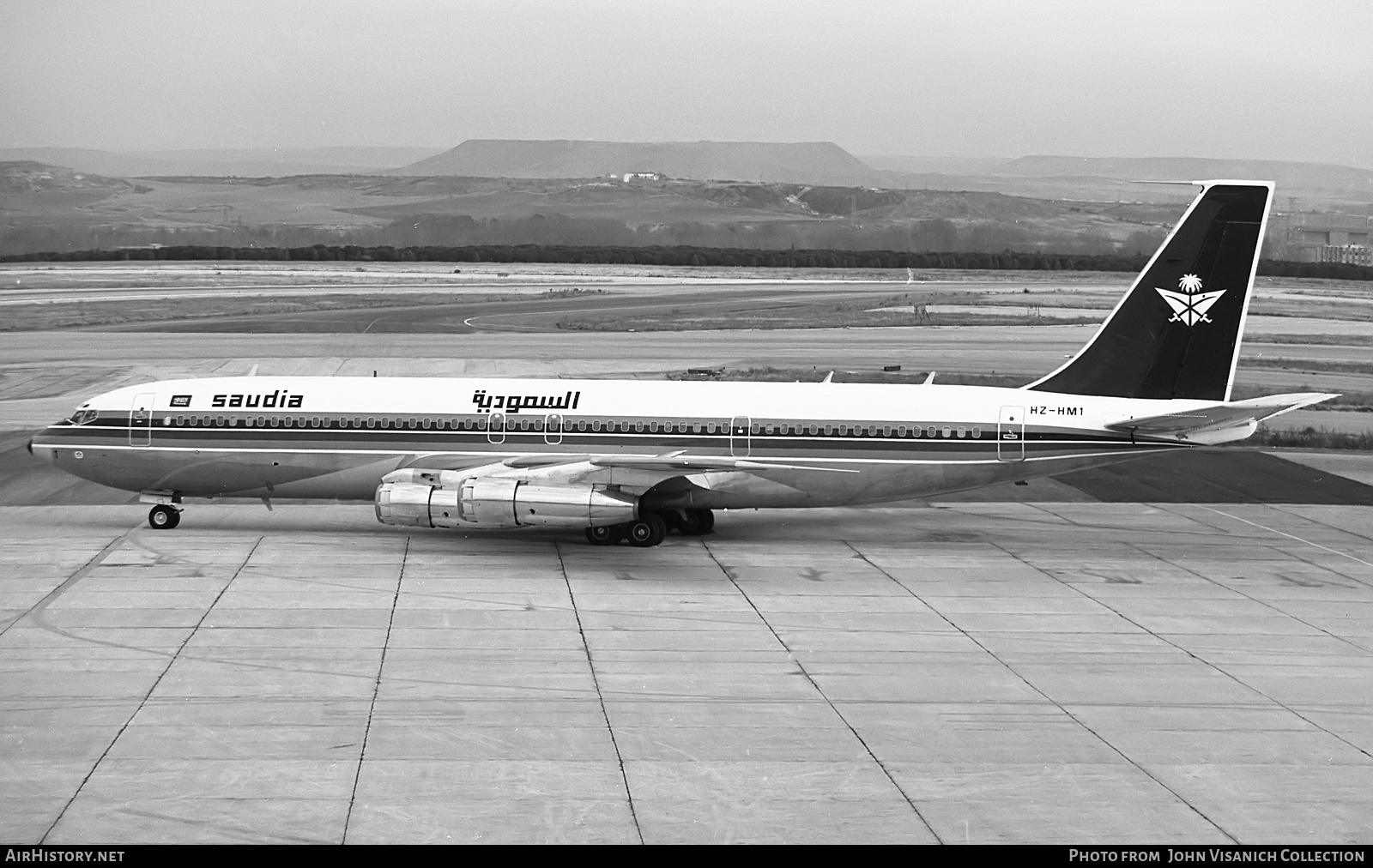Aircraft Photo of HZ-HM1 | Boeing 707-368C | Saudia - Saudi Arabian Royal Flight | AirHistory.net #869402