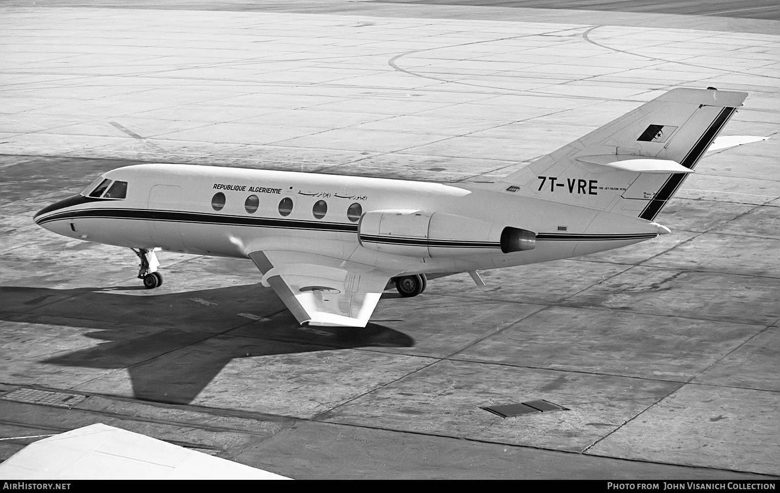 Aircraft Photo of 7T-VRE | Dassault Falcon 20C | Algeria - Government | AirHistory.net #869403