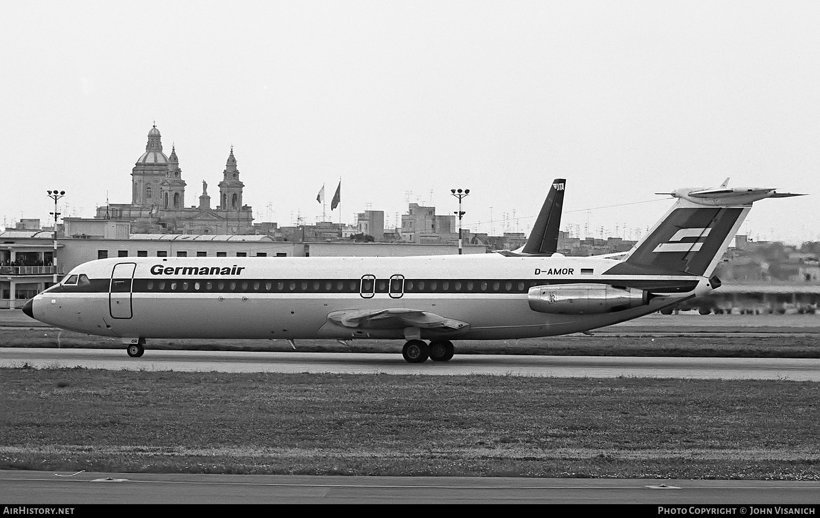 Aircraft Photo of D-AMOR | BAC 111-524FF One-Eleven | Germanair | AirHistory.net #869405