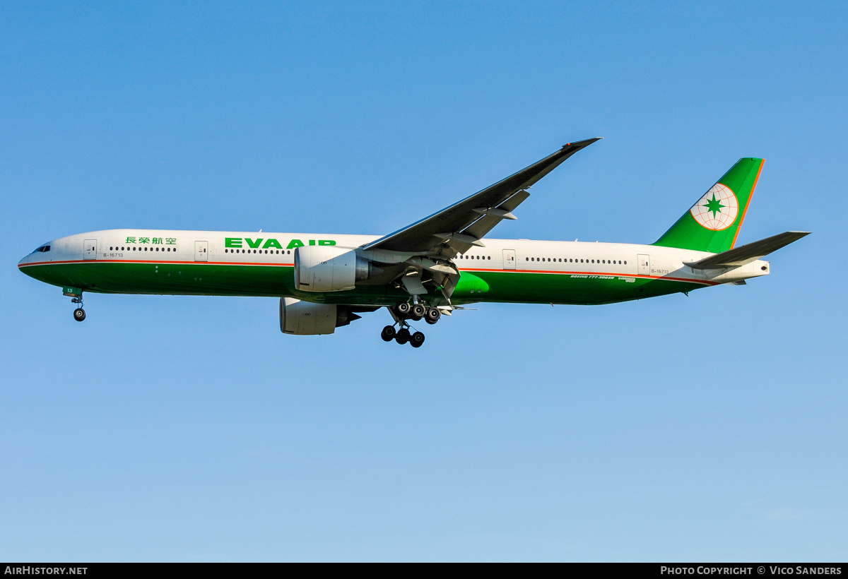 Aircraft Photo of B-16713 | Boeing 777-35E/ER | EVA Air | AirHistory.net #869426