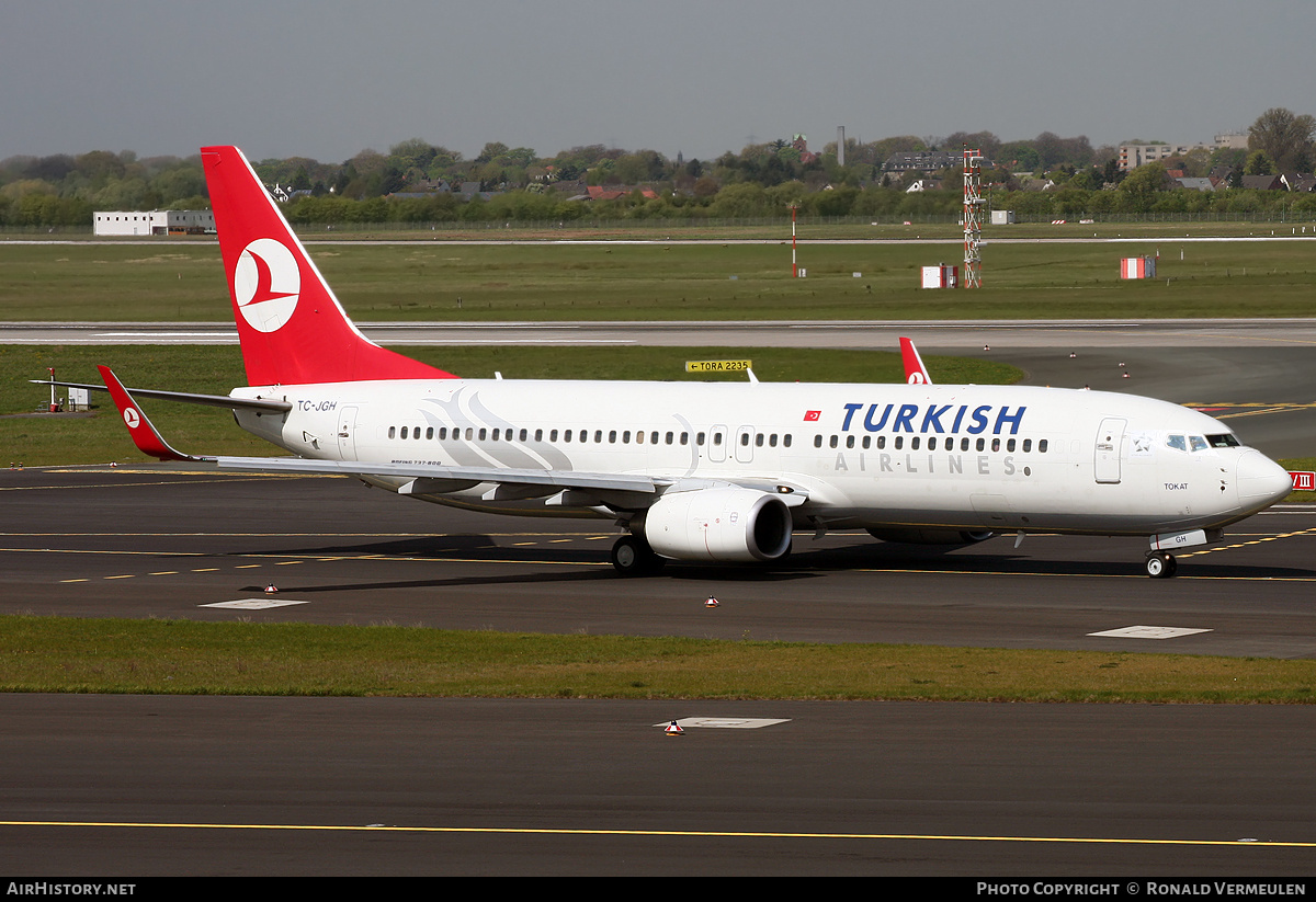Aircraft Photo of TC-JGH | Boeing 737-8F2 | Turkish Airlines | AirHistory.net #869473