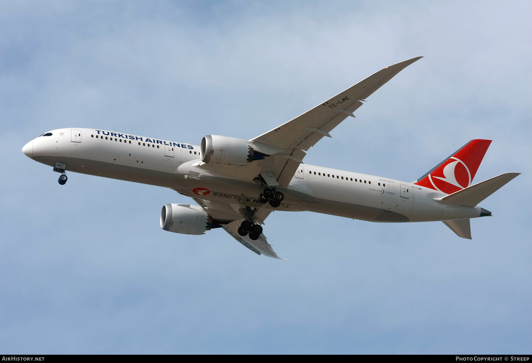 Aircraft Photo of TC-LME | Boeing 787-9 Dreamliner | Turkish Airlines | AirHistory.net #869478