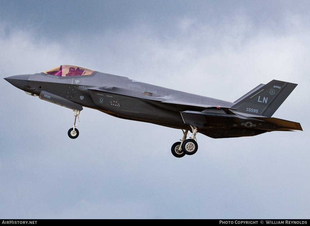 Aircraft Photo of 20-5595 / AF20-5595 | Lockheed Martin F-35A Lightning II | USA - Air Force | AirHistory.net #869482