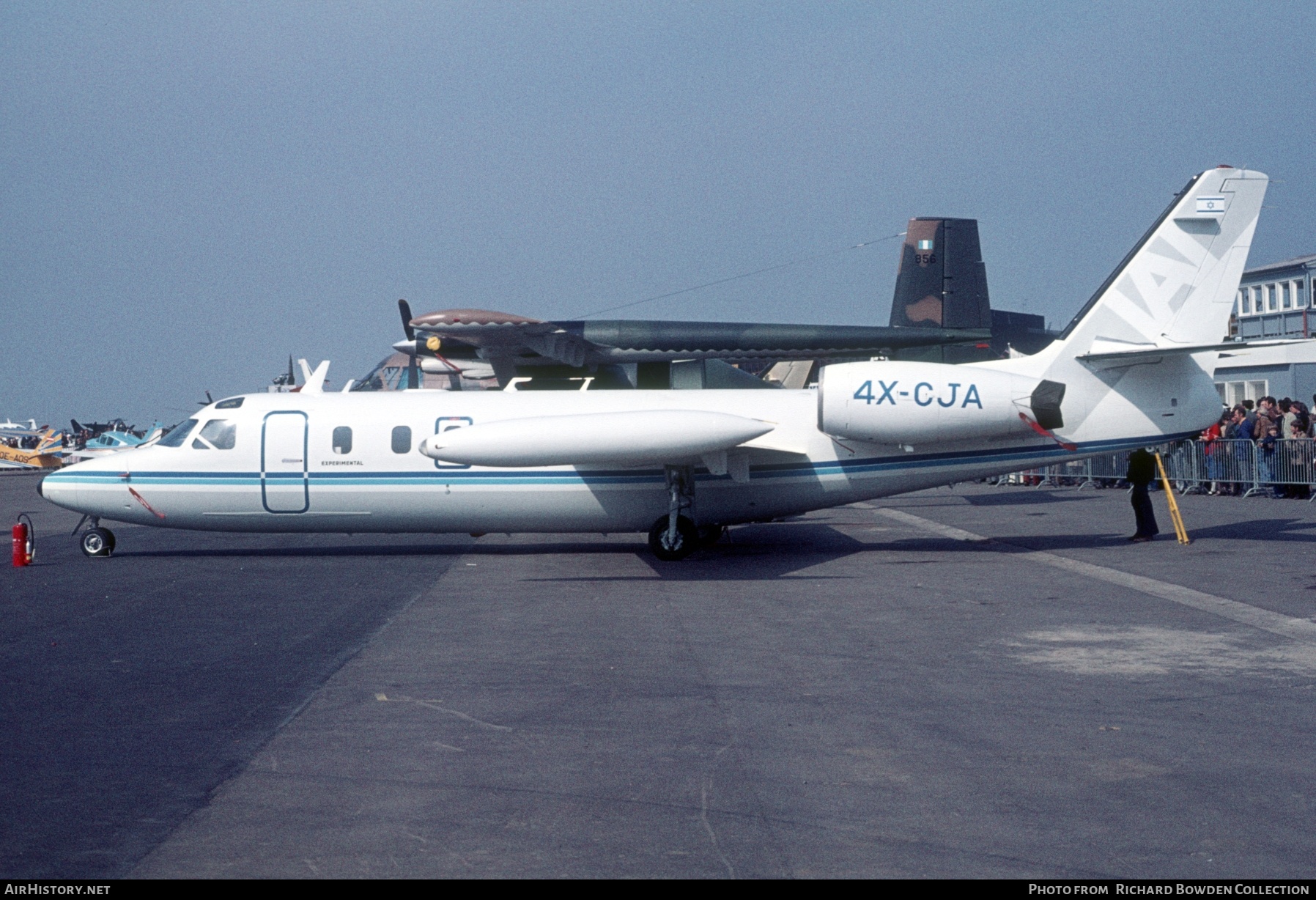 Aircraft Photo of 4X-CJA | Israel Aircraft Industries IAI-1124 Westwind 1 | IAI - Israel Aircraft Industries | AirHistory.net #869511