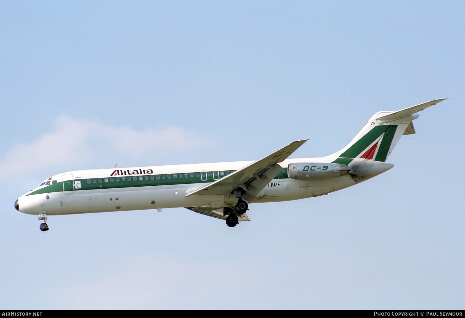 Aircraft Photo of I-RIZF | McDonnell Douglas DC-9-32 | Alitalia | AirHistory.net #869513