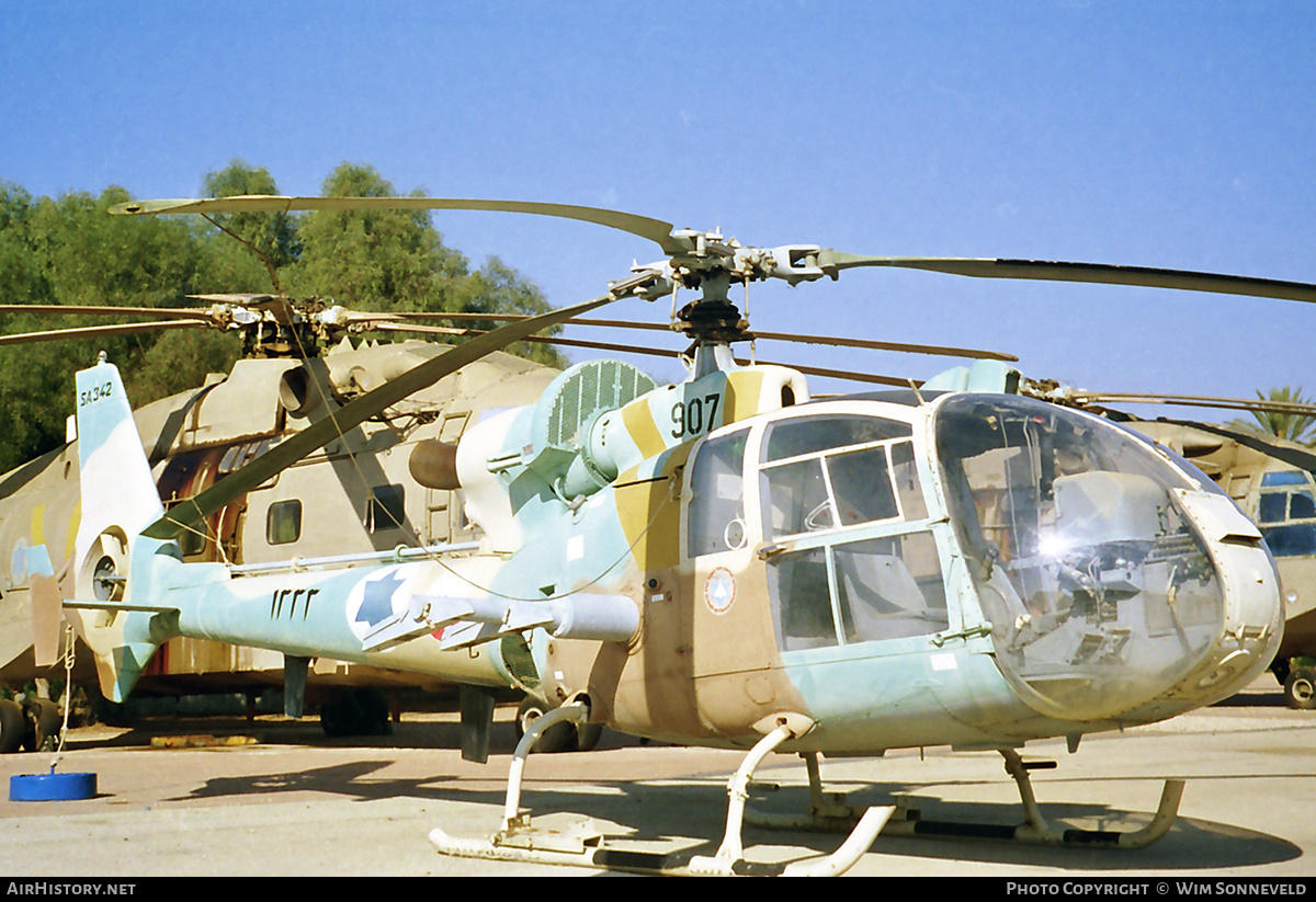 Aircraft Photo of 907 / 1333 | Aerospatiale SA-342L Gazelle | Israel - Air Force | AirHistory.net #869523