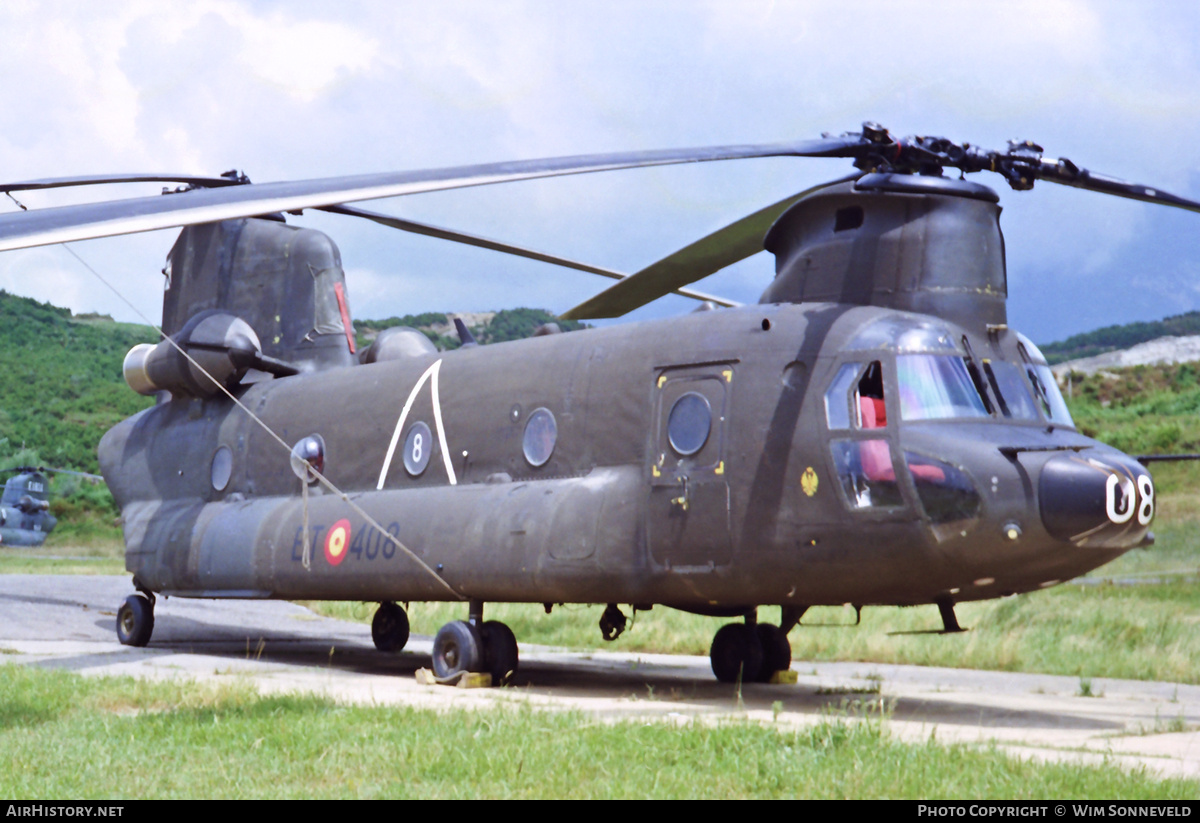 Aircraft Photo of HT.17-08 | Boeing CH-47D Chinook (414) | Spain - Army | AirHistory.net #869549