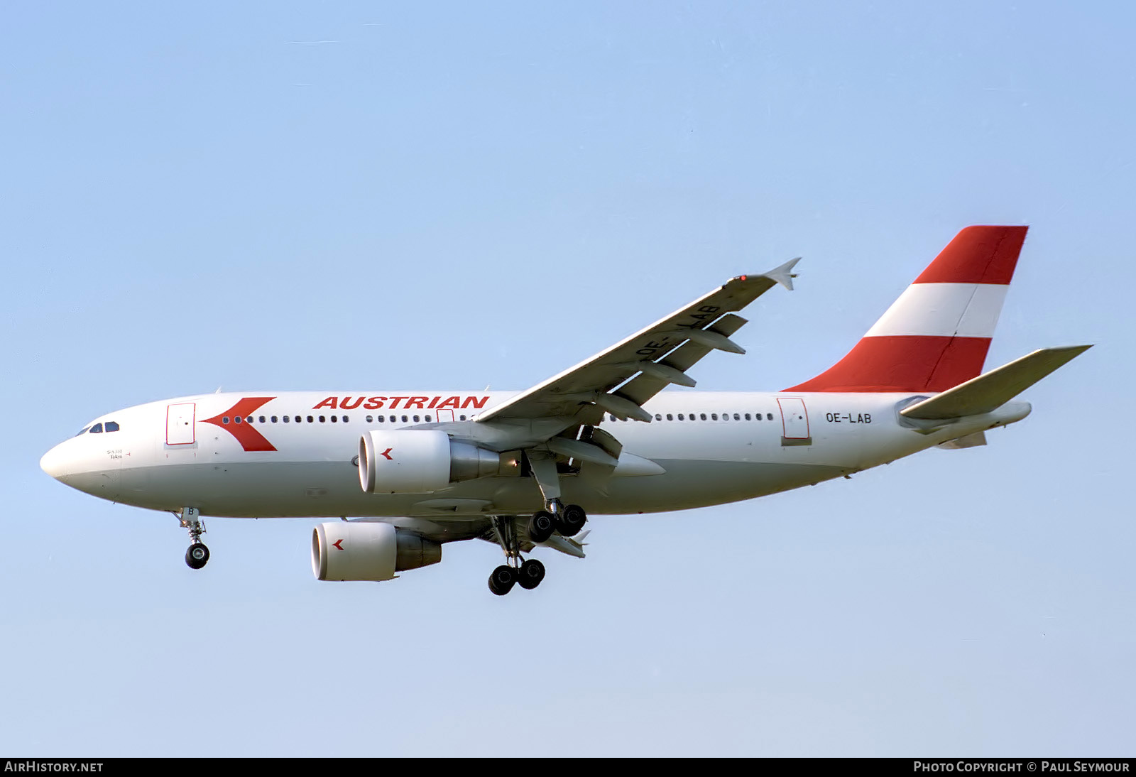 Aircraft Photo of OE-LAB | Airbus A310-324 | Austrian Airlines | AirHistory.net #869559