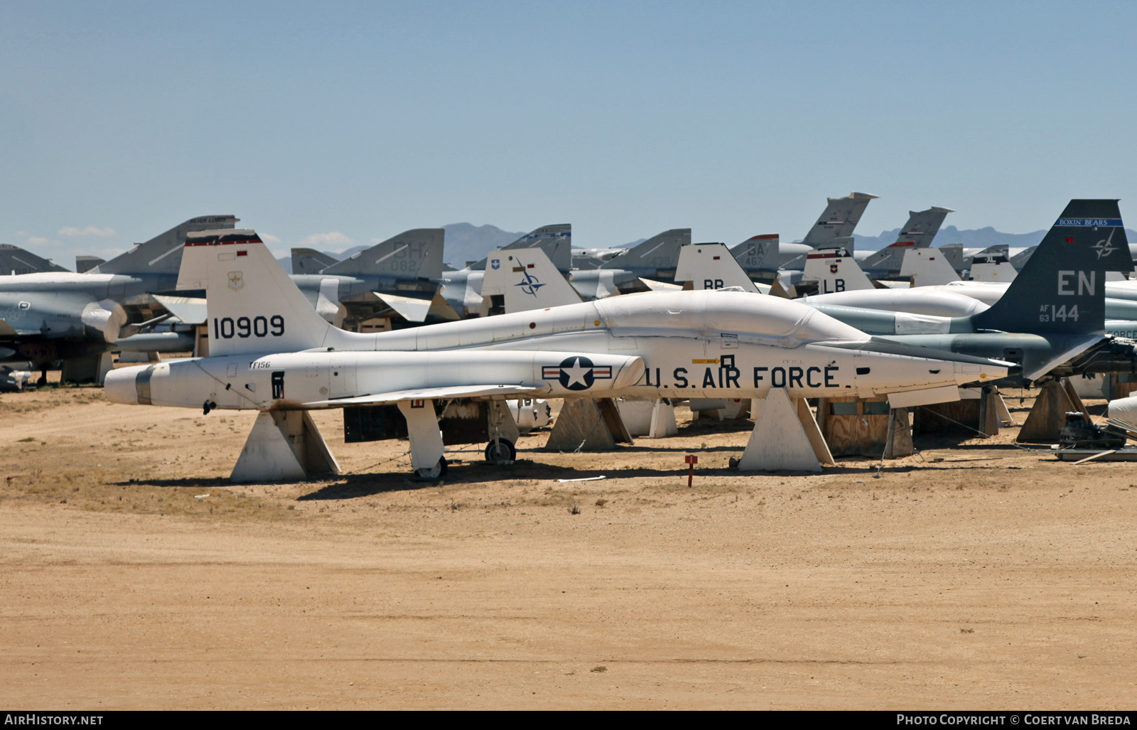 Aircraft Photo of 61-0909 / 10909 | Northrop T-38A Talon | USA - Air Force | AirHistory.net #869560