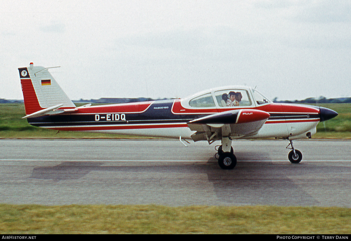 Aircraft Photo of D-EIDQ | Fuji FA-200-160 Aero Subaru | AirHistory.net #869594