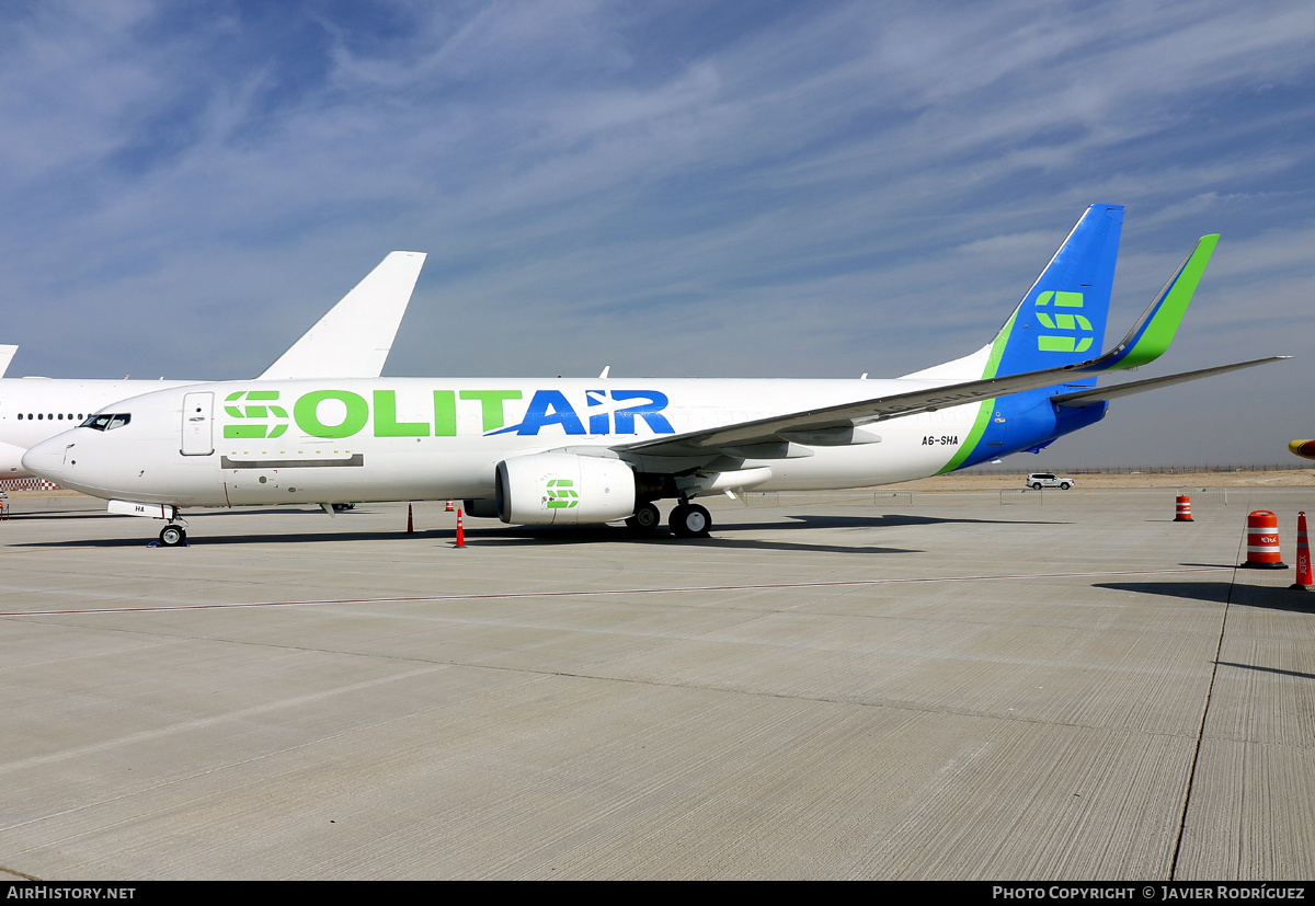 Aircraft Photo of A6-SHA | Boeing 737-8FE/BDSF | SolitAir | AirHistory.net #869613