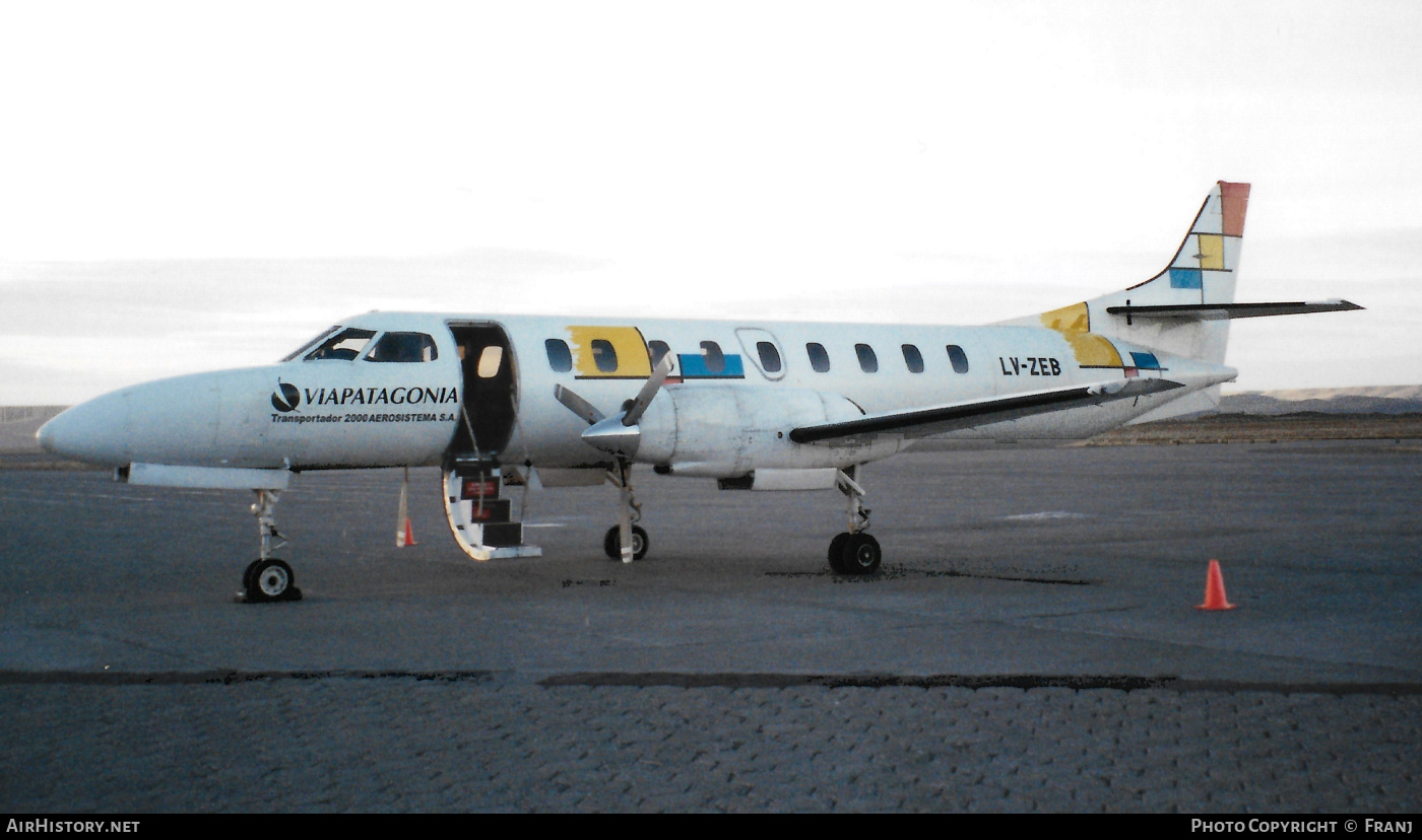 Aircraft Photo of LV-ZEB | Fairchild Swearingen SA-226TC Metro II | Aerosistema 2000 | AirHistory.net #869624