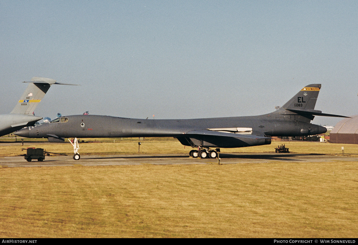 Aircraft Photo of 85-0083 / AF85-083 | Rockwell B-1B Lancer | USA - Air Force | AirHistory.net #869639