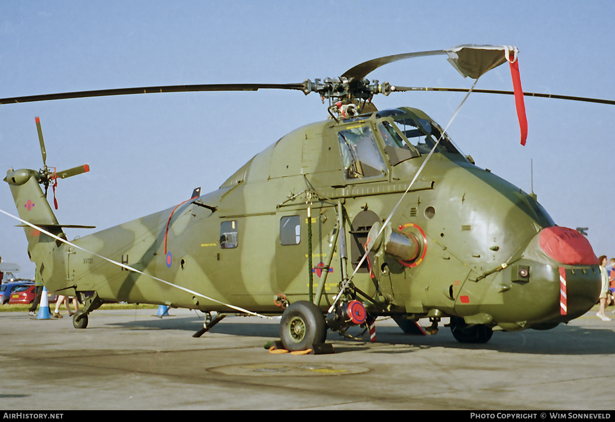 Aircraft Photo of XV721 | Westland WS-58 Wessex HC.2 | UK - Air Force | AirHistory.net #869652