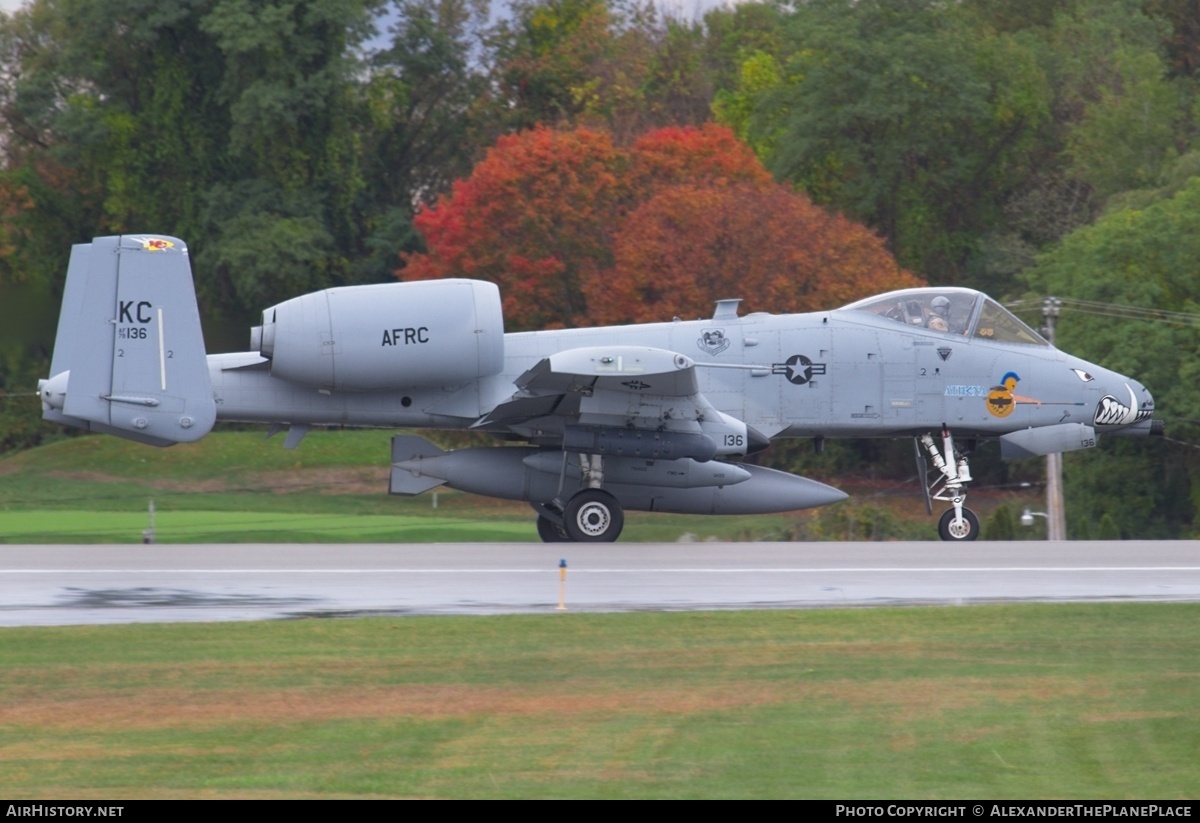Aircraft Photo of 79-0136 / AF79-136 | Fairchild A-10C Thunderbolt II | USA - Air Force | AirHistory.net #869663