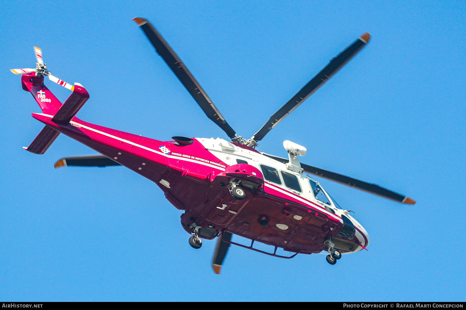 Aircraft Photo of FAD 3080 | AgustaWestland AW-169M | Dominican Republic - Air Force | AirHistory.net #869672