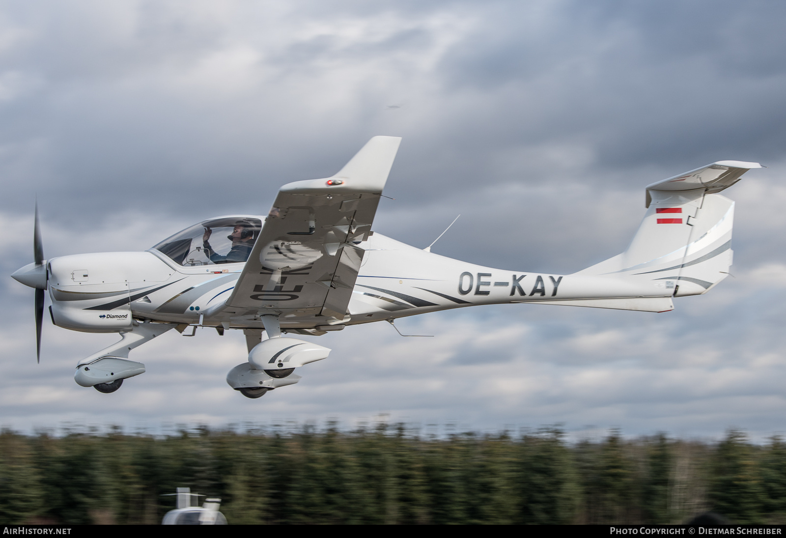 Aircraft Photo of OE-KAY | Diamond DA40 NG Diamond Star | AirHistory.net #869721