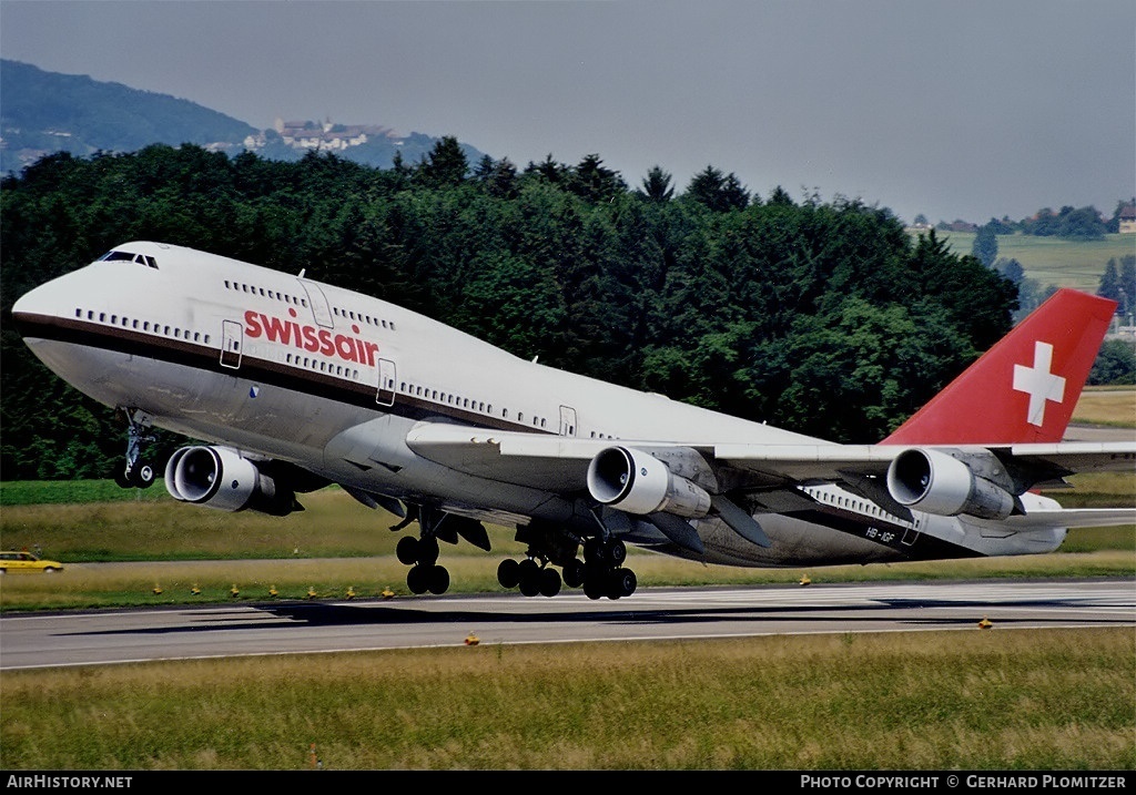 Aircraft Photo of HB-IGF | Boeing 747-357 | Swissair | AirHistory.net #869749