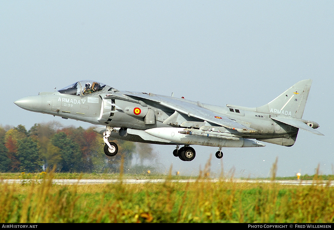 Aircraft Photo of VA1B-29 | McDonnell Douglas EAV-8B Matador II+ | Spain - Navy | AirHistory.net #869773