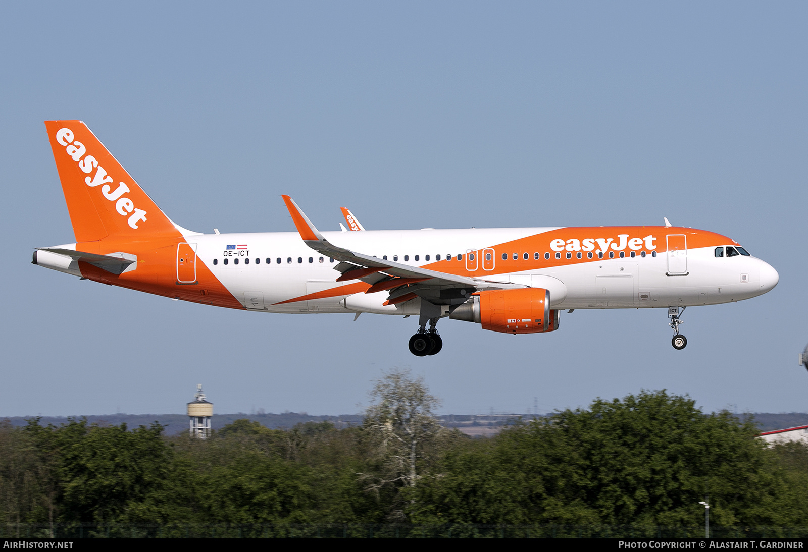 Aircraft Photo of OE-ICT | Airbus A320-214 | EasyJet | AirHistory.net #869775