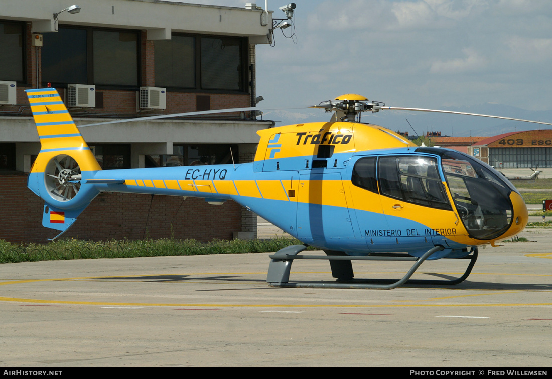 Aircraft Photo of EC-HYQ | Eurocopter EC-120B Colibri | Tráfico - Ministerio del Interior | AirHistory.net #869785