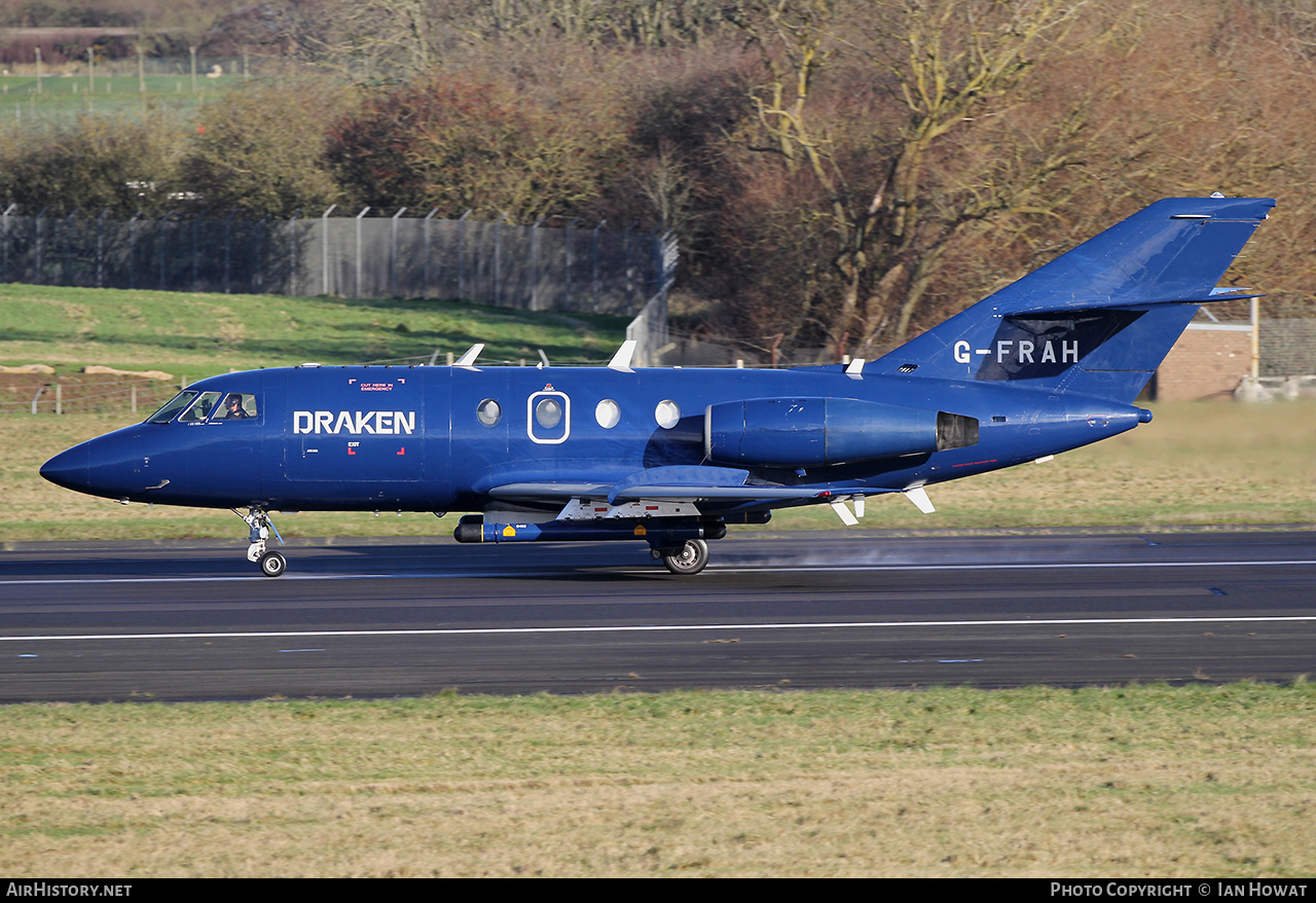 Aircraft Photo of G-FRAH | Dassault Falcon 20DC | Draken Europe | AirHistory.net #869805